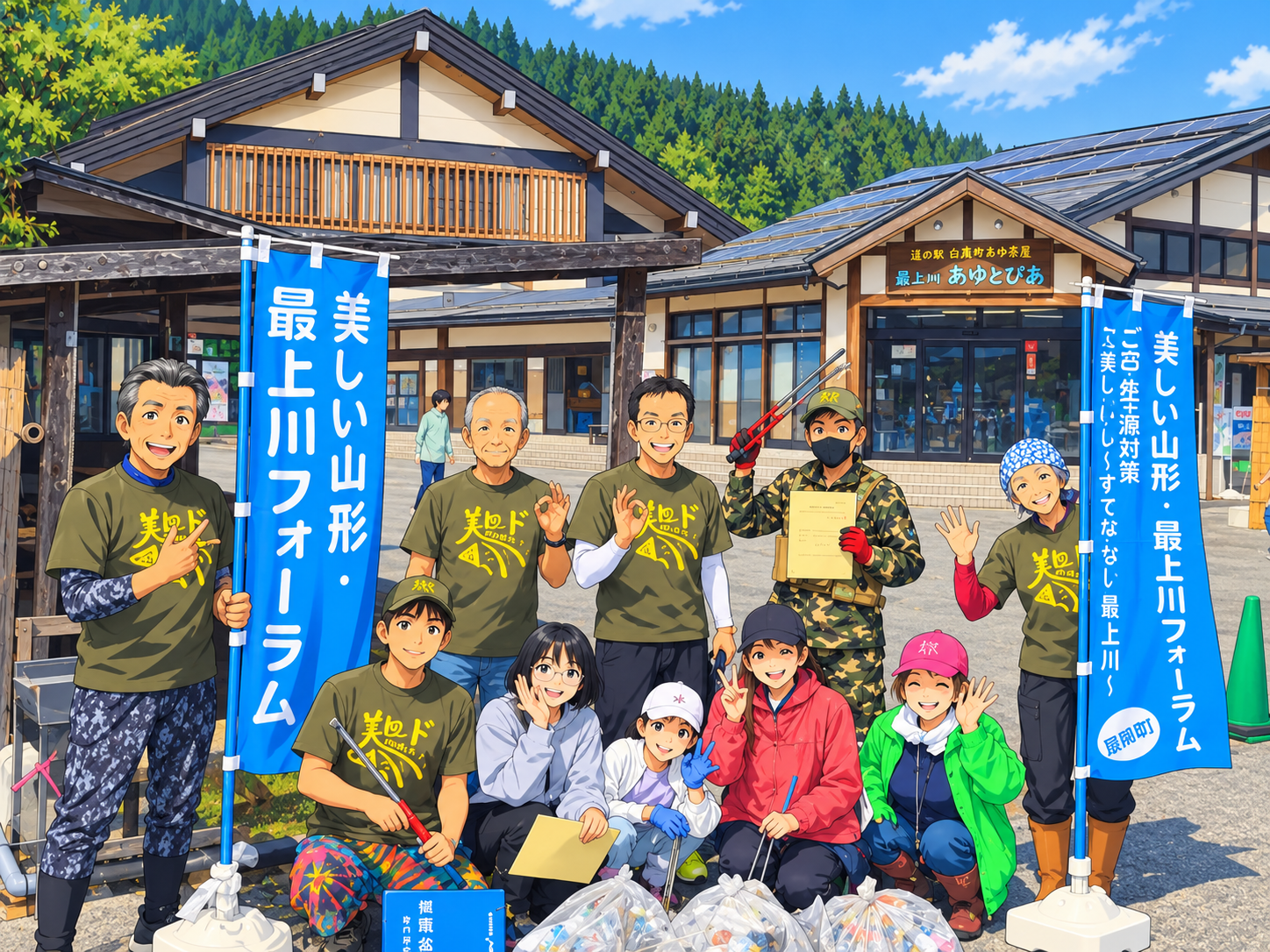 おらんだデパート情報百貨店🏬美しいやまがたクリーンアップ・キャンペーン2026inあゆ茶屋